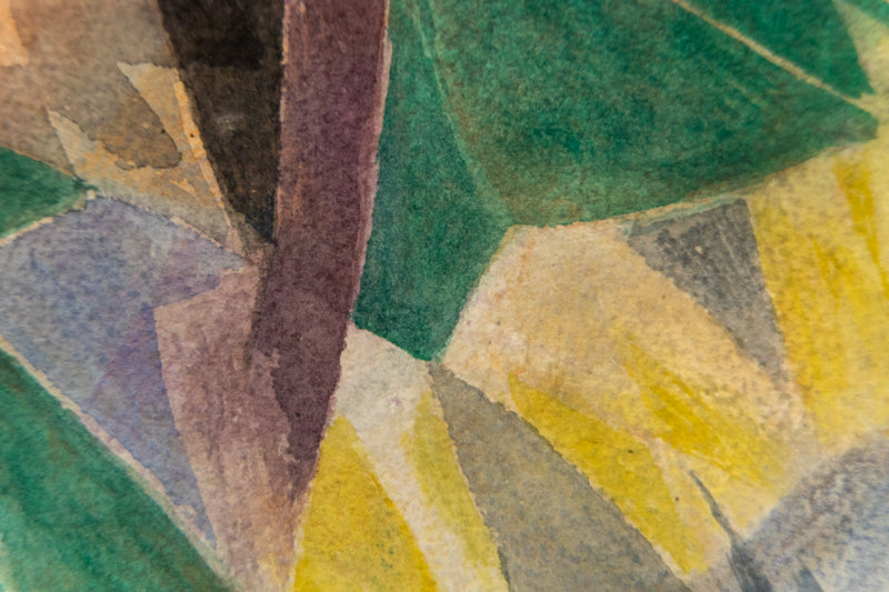 Evening Mountain (Colorado), Painting, circa 1970