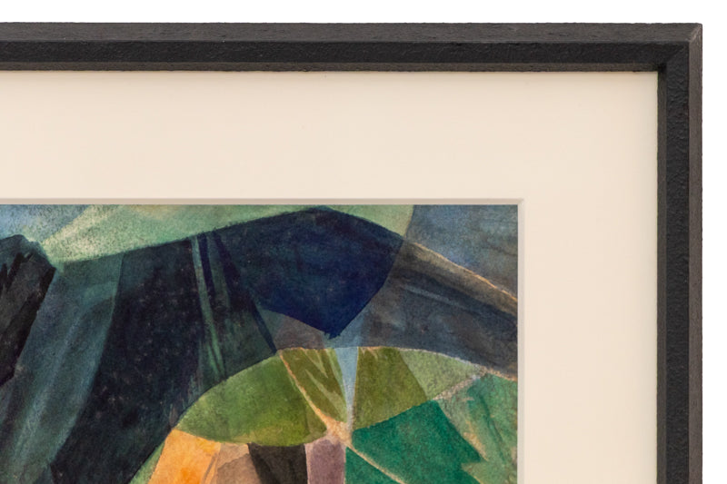 Evening Mountain (Colorado), Painting, circa 1970