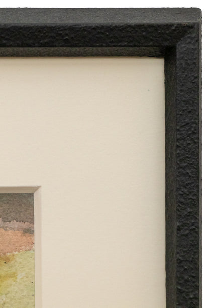 Springtime (Colorado), Painting, circa 1970, Ethel Magafan (1916-1993), Painting, 9 ¾ x 13 ¾ inches, Shipbox: ShipBox-S, Horizontal, Small, Framed, watercolor, paper, circa 1970, 1950-1999, 1960s, 1970s, 1980s, 20th CENTURY (1900-1999), Ethel, Magafan, Abstract, Landscape, Mountains, Women Artists, Broadmoor Art Academy - Colorado Springs Fine Arts Center, Colorado, Fine Art