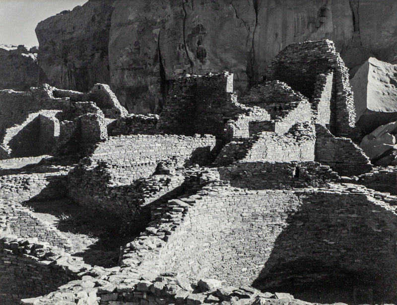 Harold Malde, Pueblo Bonito (Ruins at Chaco Canyon, New Mexico), photograph on paper Photograph