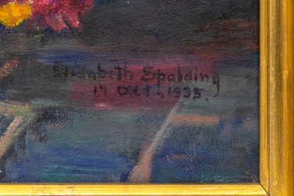 From Carla's Garden - Just Before Frost, Painting, 1938