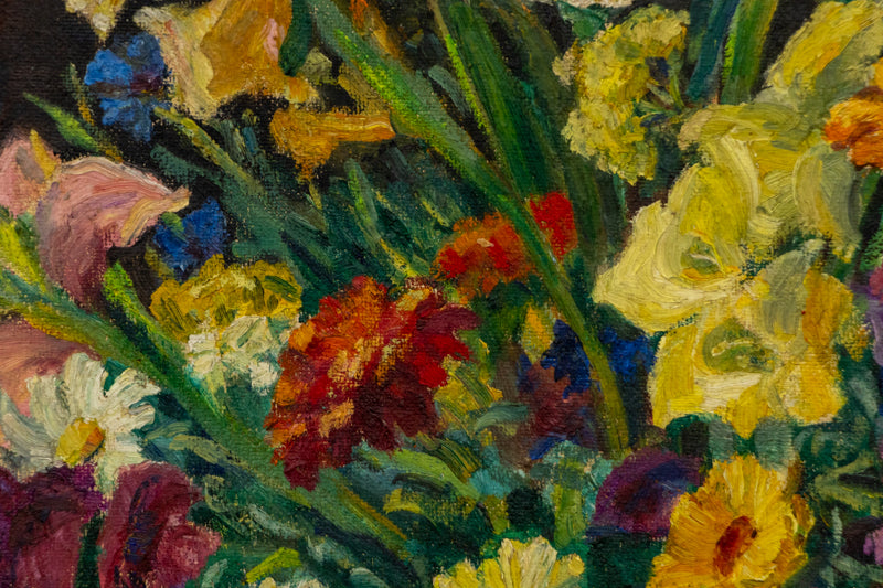 From Carla's Garden - Just Before Frost, Painting, 1938