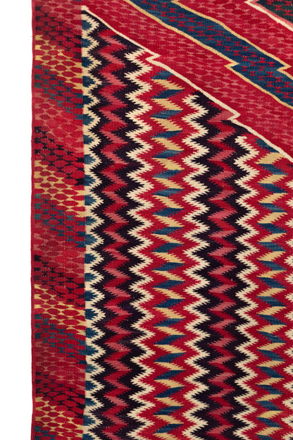 19th Century Mexican Saltillo Serape, circa 1880