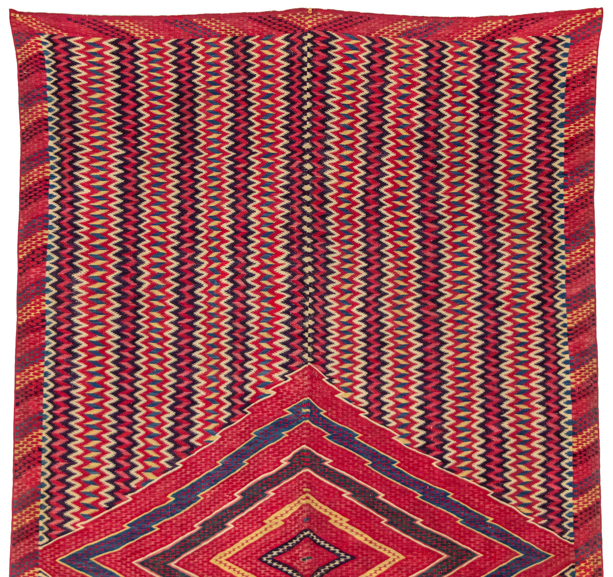 19th Century Mexican Saltillo Serape, circa 1880