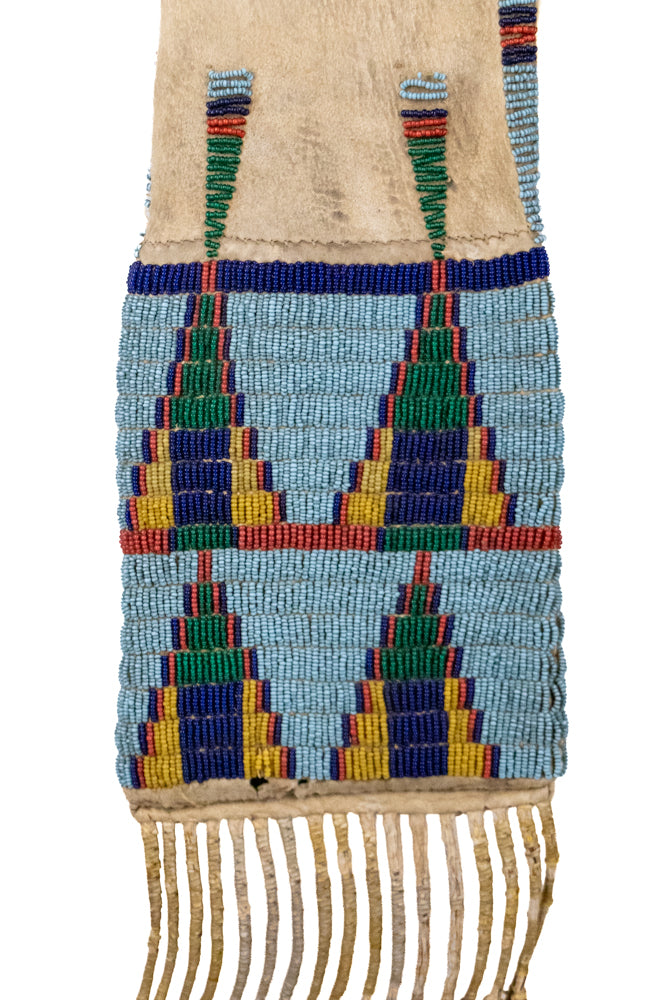 Great Basin Beaded Tobacco Bag, circa 1890