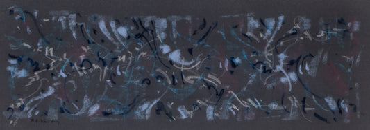 Pawel Kontny (1923-2002) artwork for sale. Untitled (Symphony in Gray or Homage to Jackson Pollock Number 10), Painting