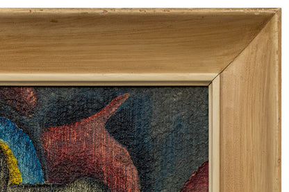 Untitled (Seated Man with Orb), Painting, circa 1940