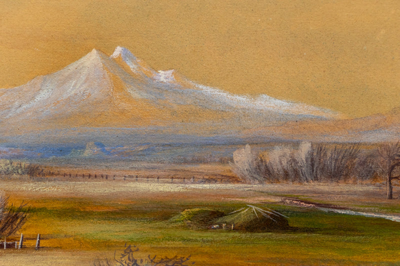 Longs Peak, From Near Longmont (Colorado), Painting, circa 1920