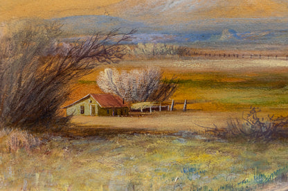 Longs Peak, From Near Longmont (Colorado), Painting, circa 1920