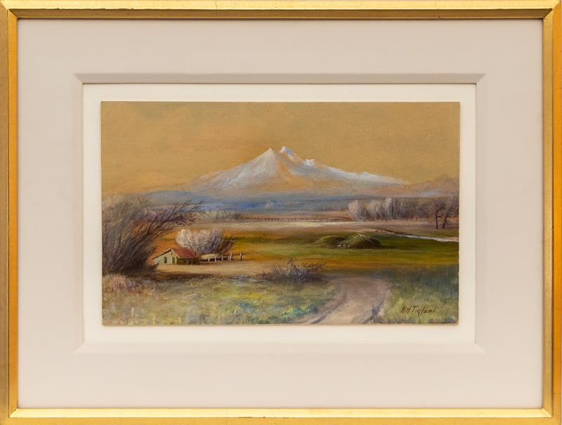 Longs Peak, From Near Longmont (Colorado), Painting, circa 1920