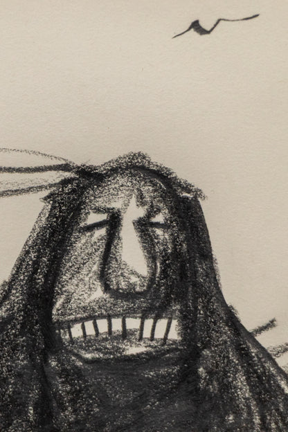 Untitled (Native American Portrait), Drawing, dated 2009