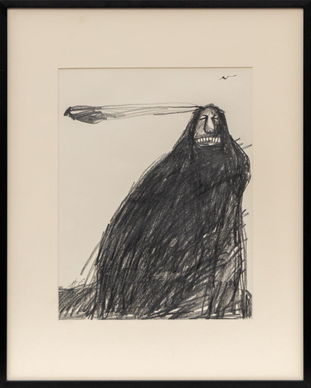 Untitled (Native American Portrait), Drawing, dated 2009