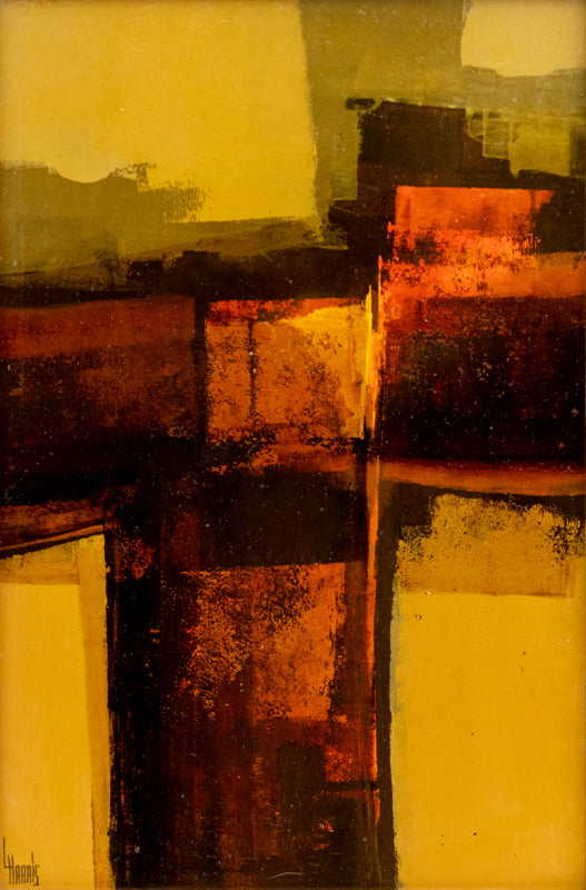 Larry (Lawrence) Harris (1937-2008) artwork for sale. Life in Between, Painting, circa 1960-1970