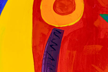 Untitled (Abstract Diptych), Painting, dated 1998