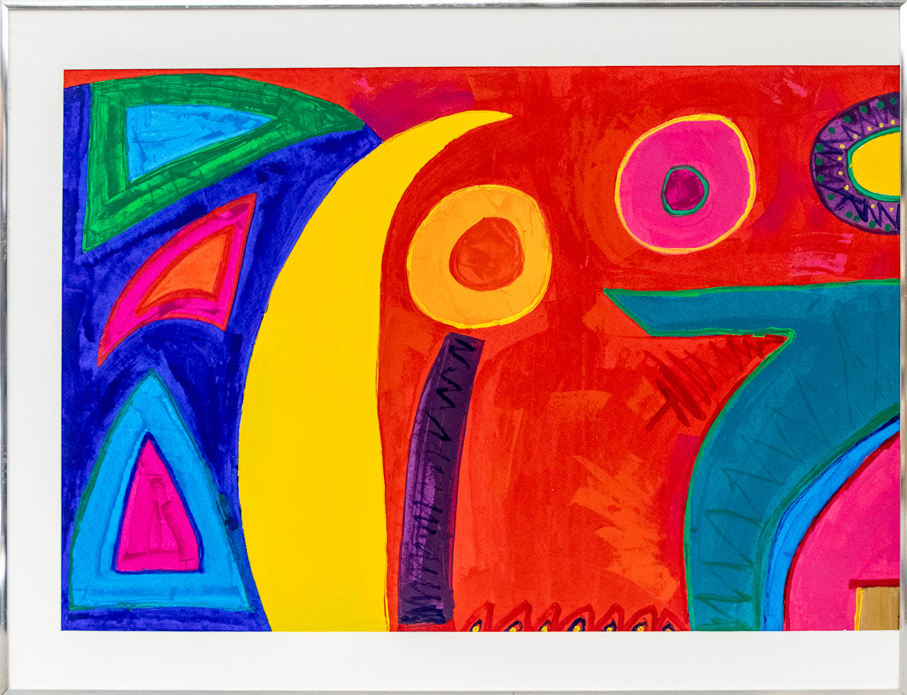 Untitled (Abstract Diptych), Painting, dated 1998