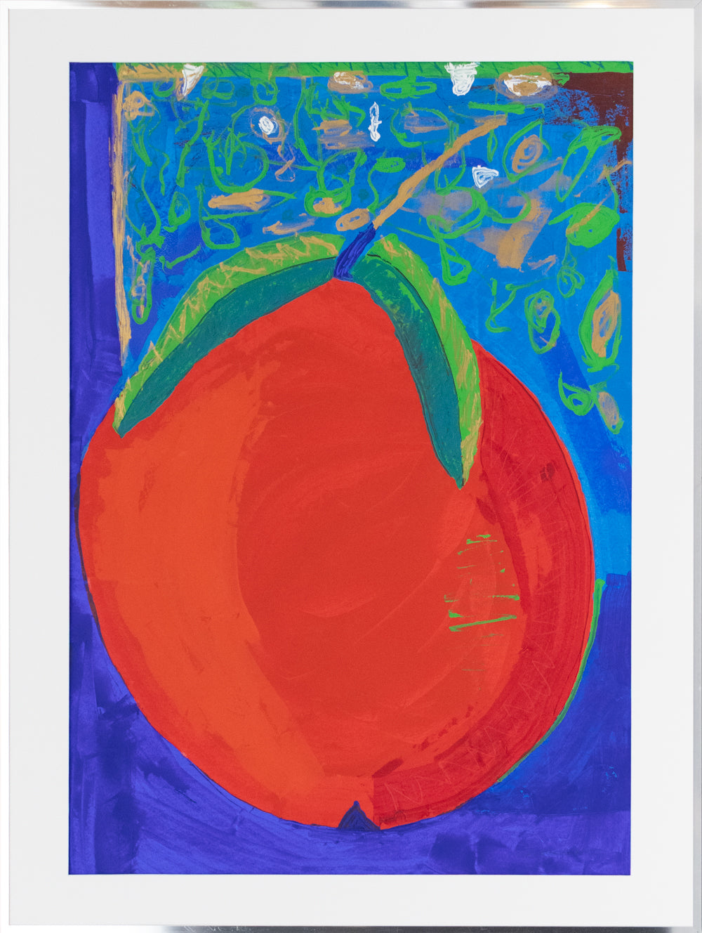 Untitled (Peach), Painting, dated 2000