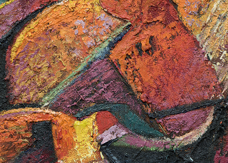 Abandoned Gold Mine, Cripple Creek (Colorado Mountain Landscape), Painting, circa 1927, Ernest Lawson (1873-1939), vintage fine art, Horizontal, Medium, Framed, oil, canvas, circa 1927, 1900-1949, 1920s, 20th CENTURY (1900-1999), Ernest, Lawson, American Impressionism, Fauvism & Plein Air, Landscape, Mountains, Broadmoor Art Academy - Colorado Springs Fine Arts Center, Colorado, 16 x 20 inches