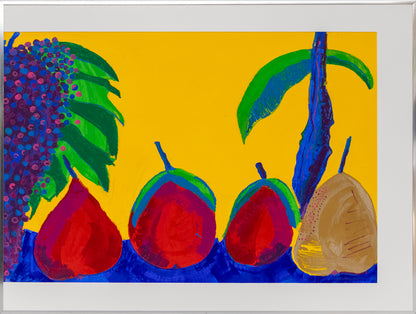 Untitled (Diptych of Fruit), Painting, dated 2000