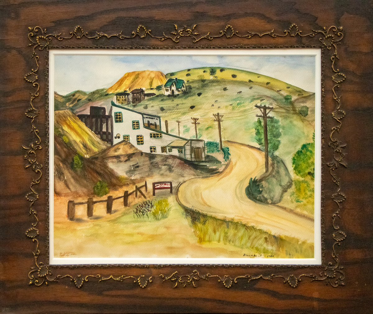 Blackhawk, Painting, dated 1943
