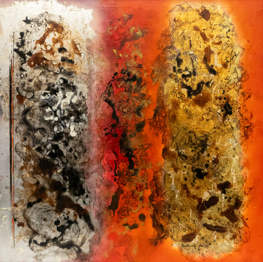 Vance Kirkland (1904-1981) artwork for sale. 1961 No. 19, Painting, dated 1961