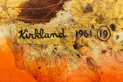 Untitled (Pure Abstractions series 1961 No. 19), Painting, dated 1961