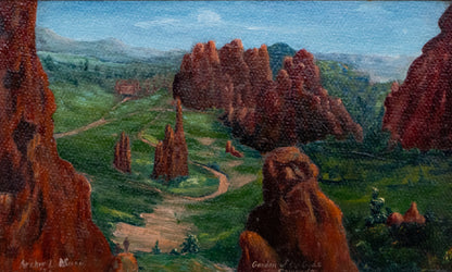 Garden of the Gods, Painting