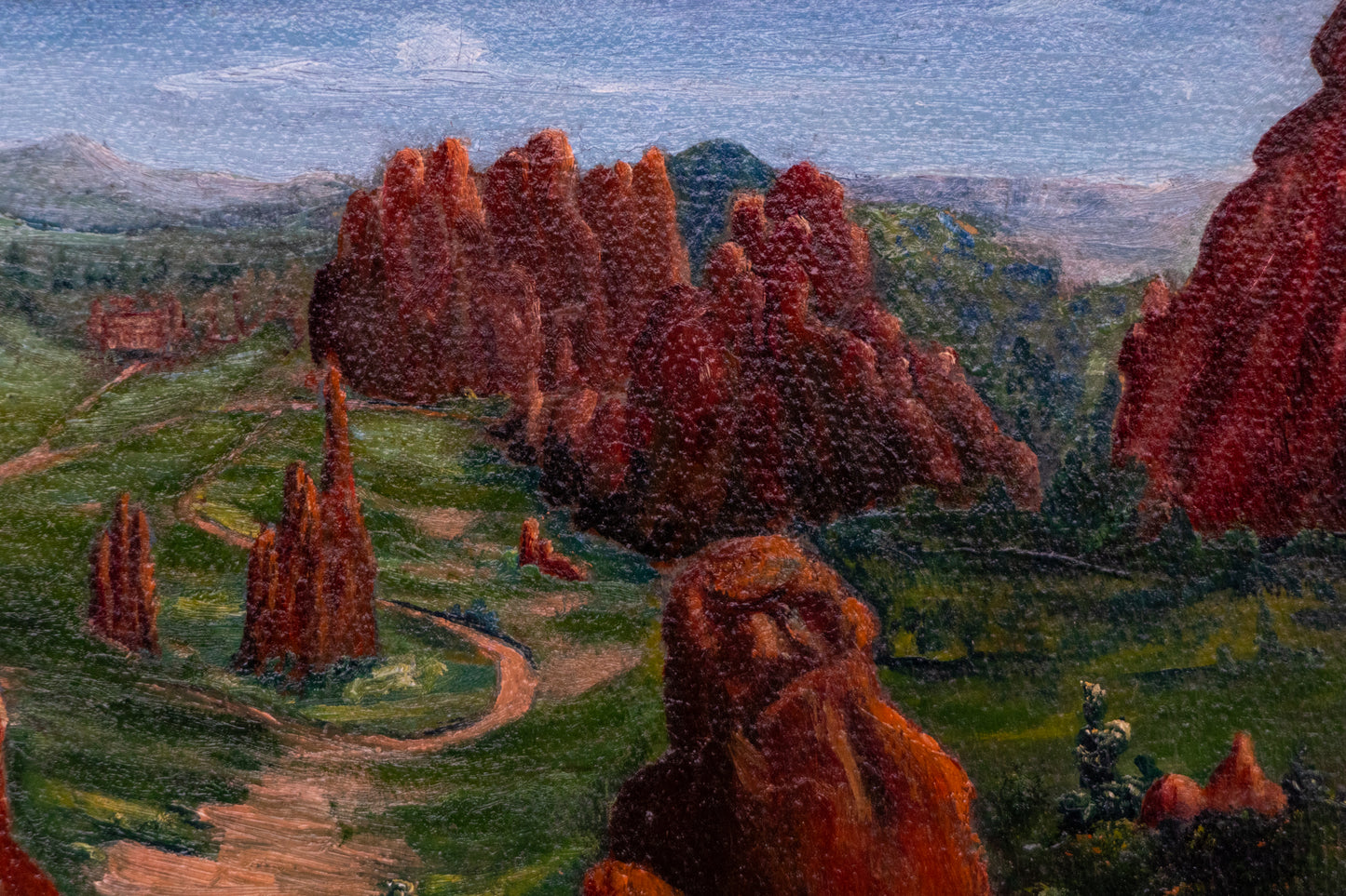 Garden of the Gods, Painting