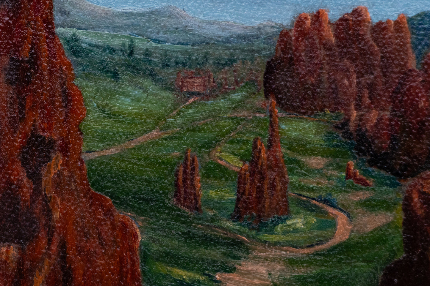Garden of the Gods, Painting