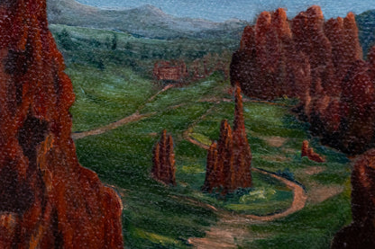 Garden of the Gods, Painting