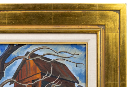 Double D Ranch, Painting, dated 1934