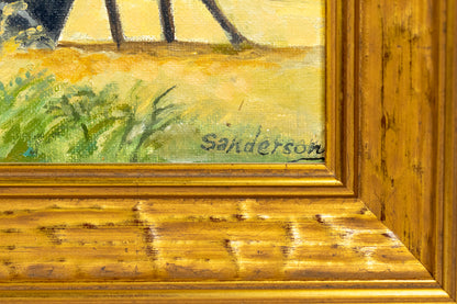 Untitled (Leaning Shack, Colorado), Painting