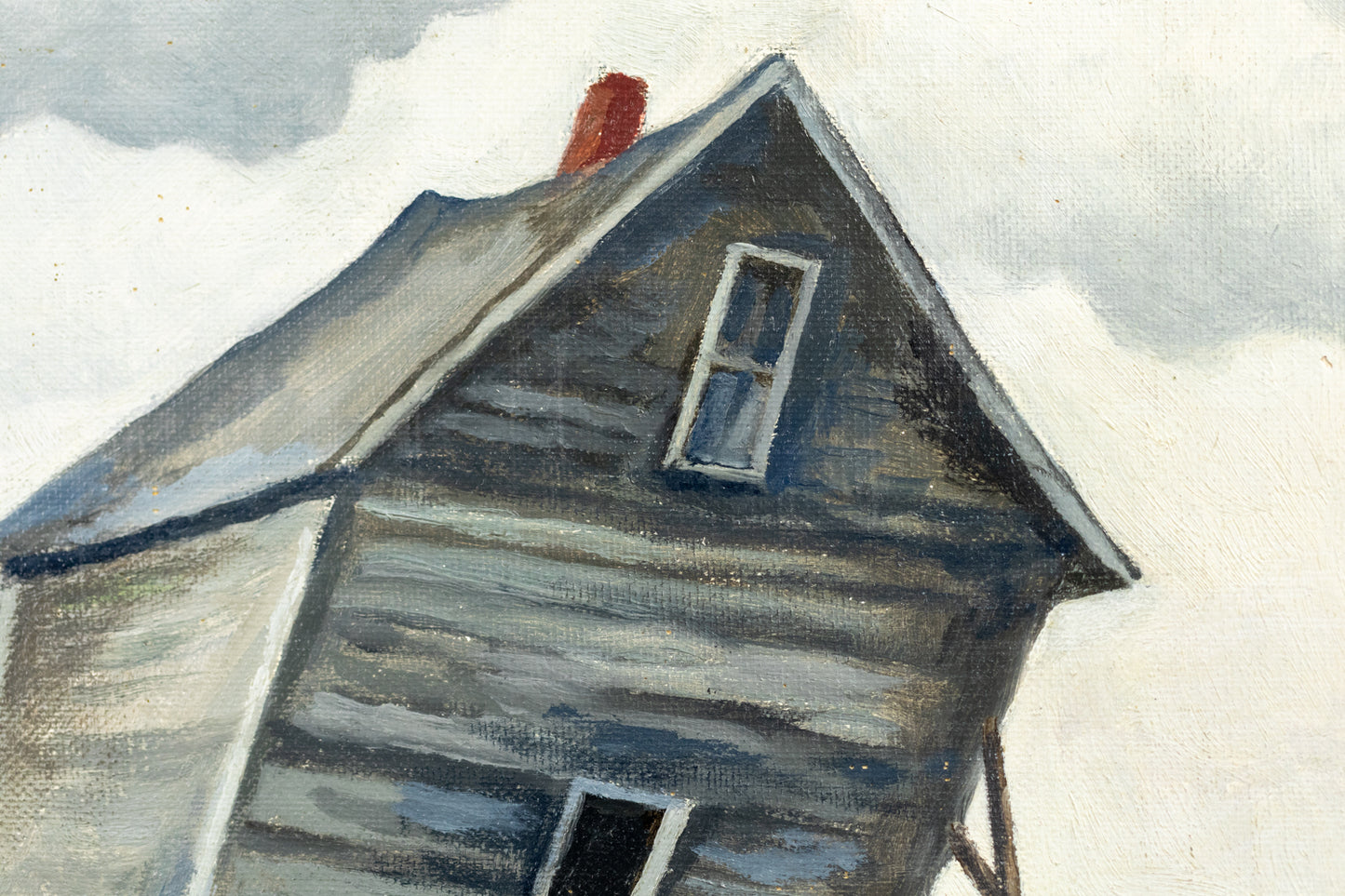Untitled (Leaning Shack, Colorado), Painting