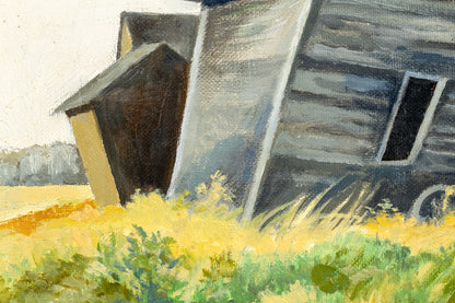 Untitled (Leaning Shack, Colorado), Painting