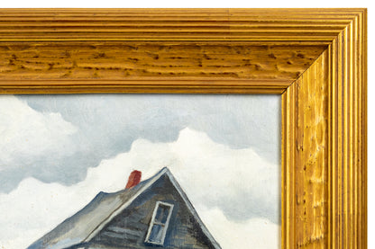 Untitled (Leaning Shack, Colorado), Painting