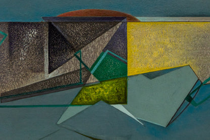 Non-objective #4, Painting, dated 1950