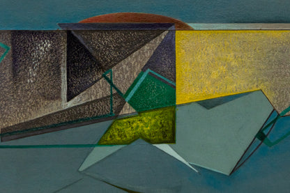 Non-objective #4, Painting, dated 1950