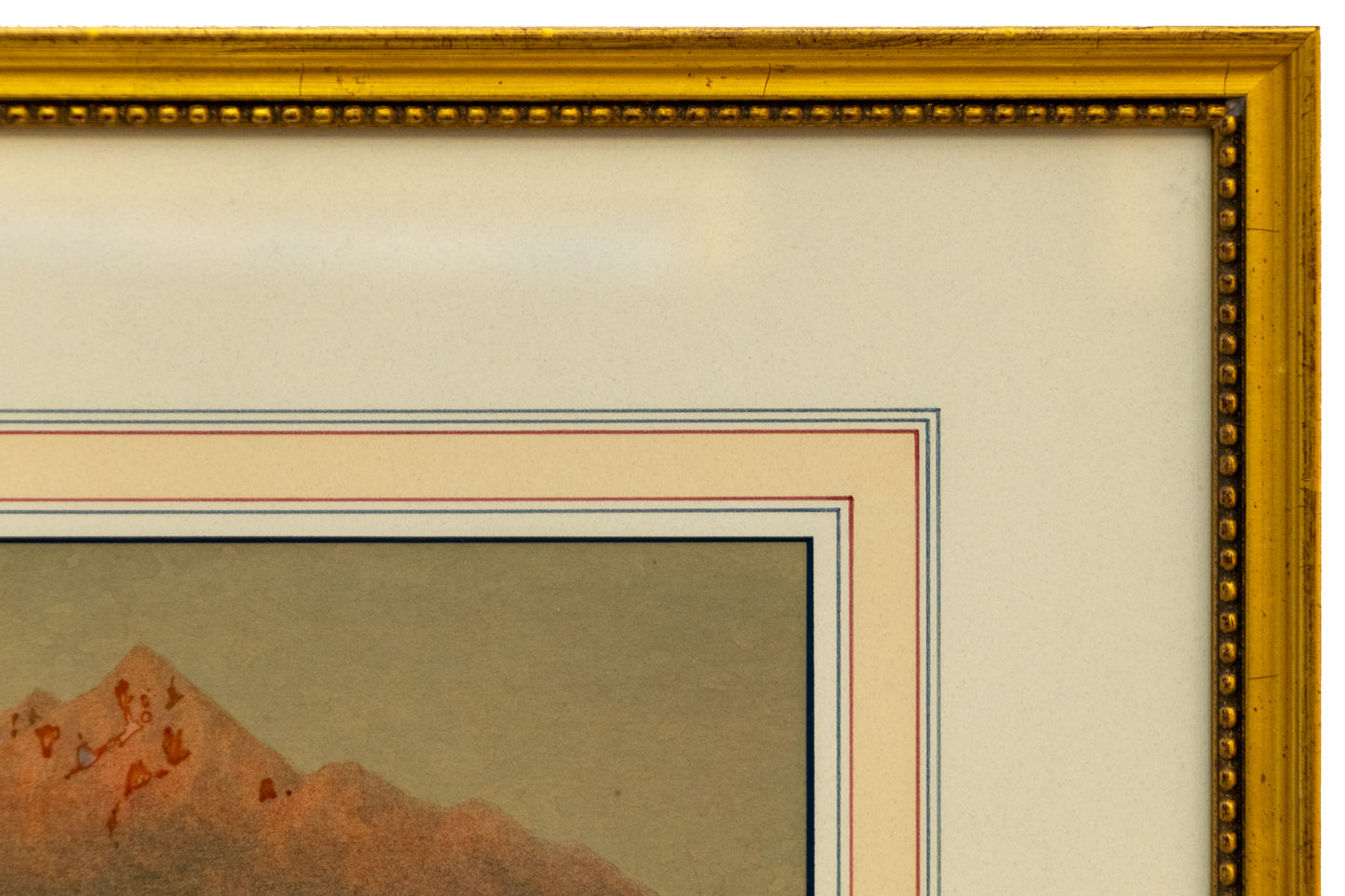 Untitled ( Mountain Landscape with Road), Painting