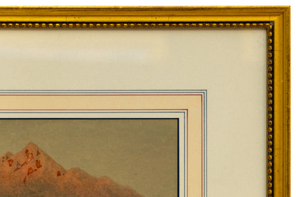 Untitled ( Mountain Landscape with Road), Painting