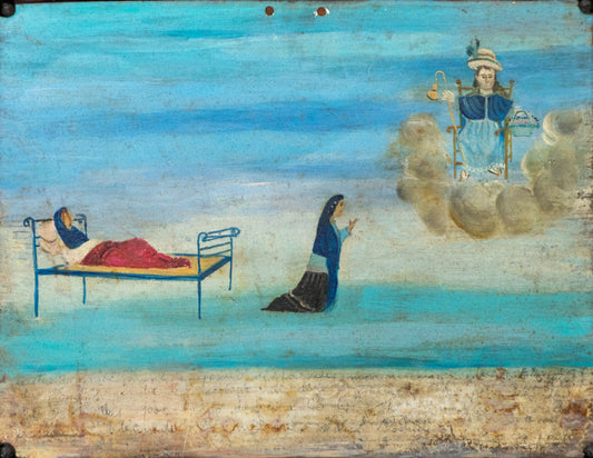 Ex-Voto; Offering in Thanks for the Healing of a Gall Bladder Illness, Retablo, circa 1930
