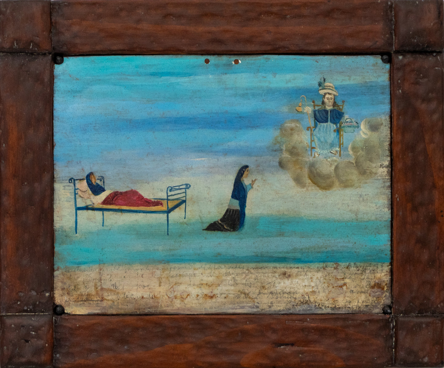 Ex-Voto; Offering in Thanks for the Healing of a Gall Bladder Illness, Retablo, circa 1930