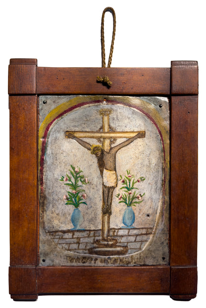 Retablo  (Crucifix), Retablo