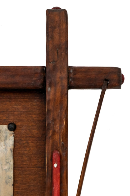 Ex-Voto; Giving Thanks to St. Francis of Assisi for Returning Our Home, Retablo, dated 1955