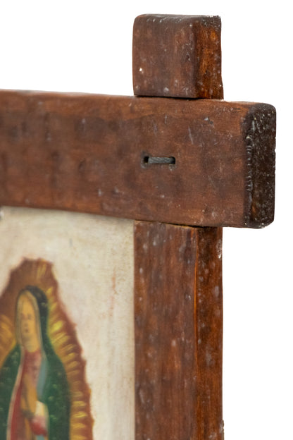 Ex-Voto; Giving Thanks to Our Lady of Guadalupe, Retablo, dated 1927