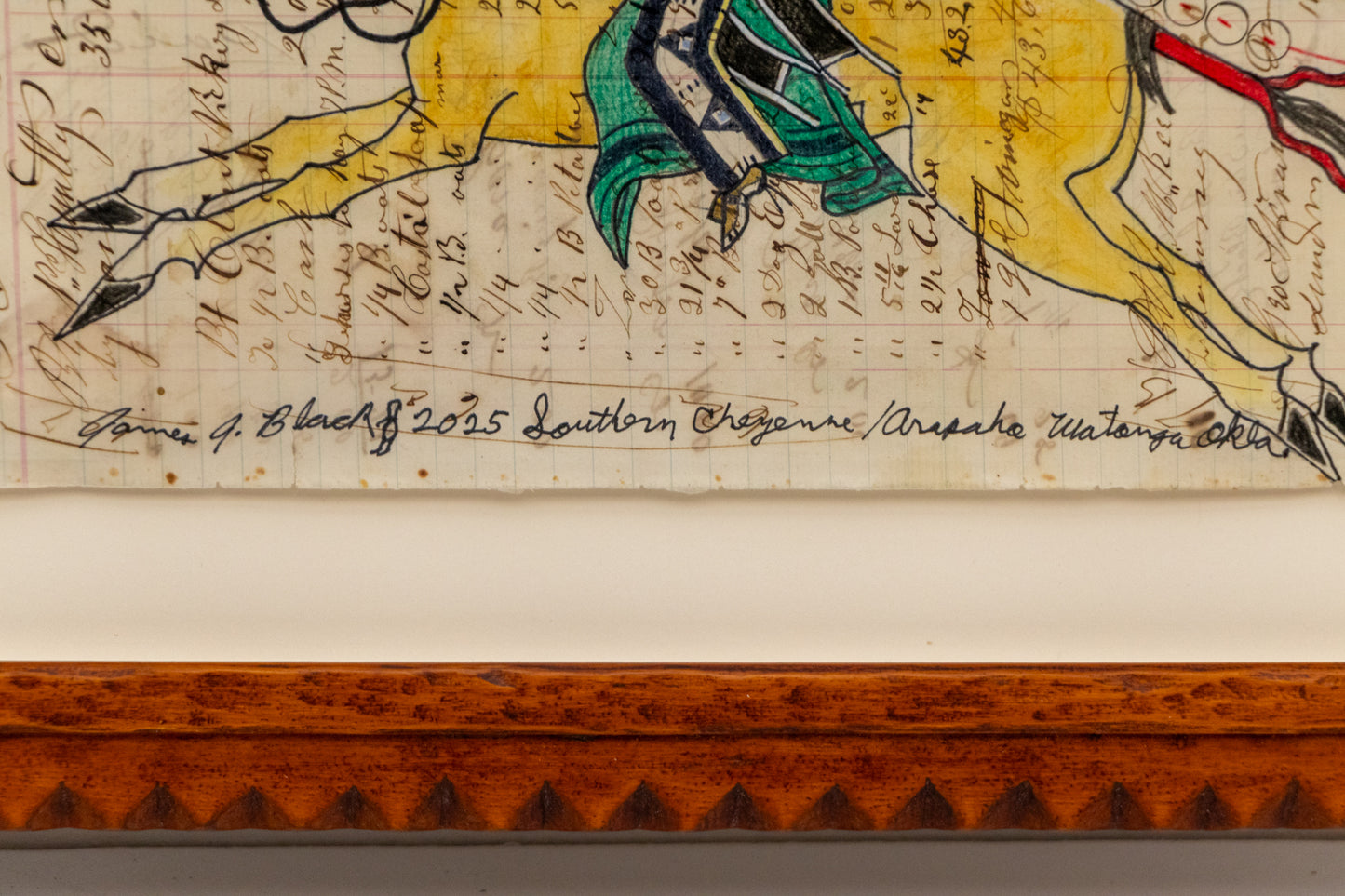 Warrior on Horseback with Rifle, dated 2025