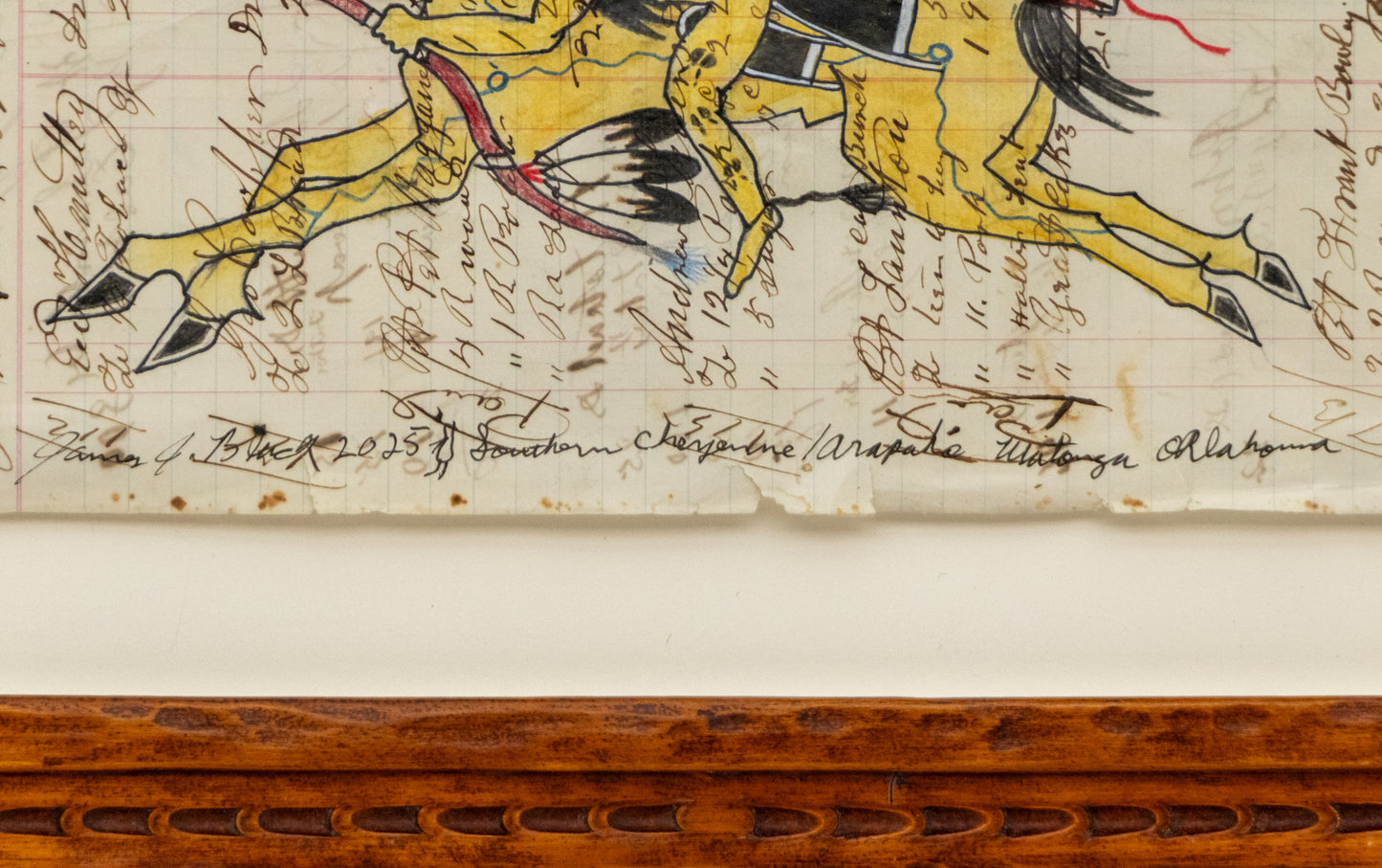 Warrior on Horseback, dated 2025