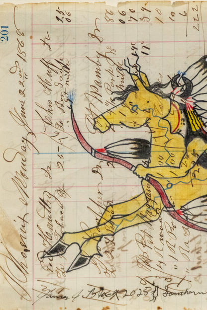 Warrior on Horseback, dated 2025