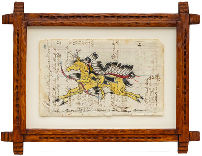 Warrior on Horseback, dated 2025