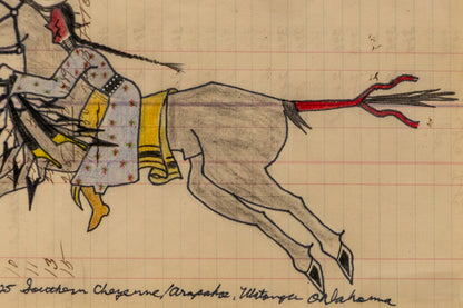 Warrior Woman on Horseback, dated 2025
