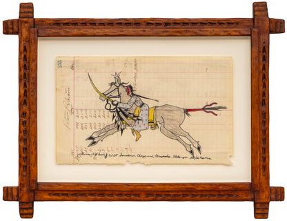 Warrior Woman on Horseback, dated 2025