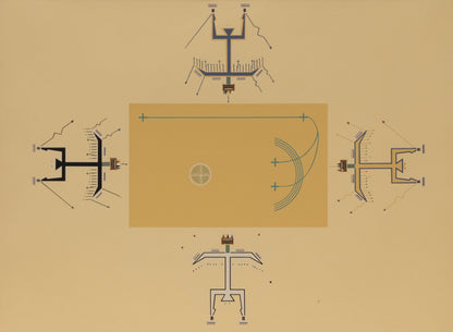 Where The Two Came To Their Father (XVII), Print, circa 1943